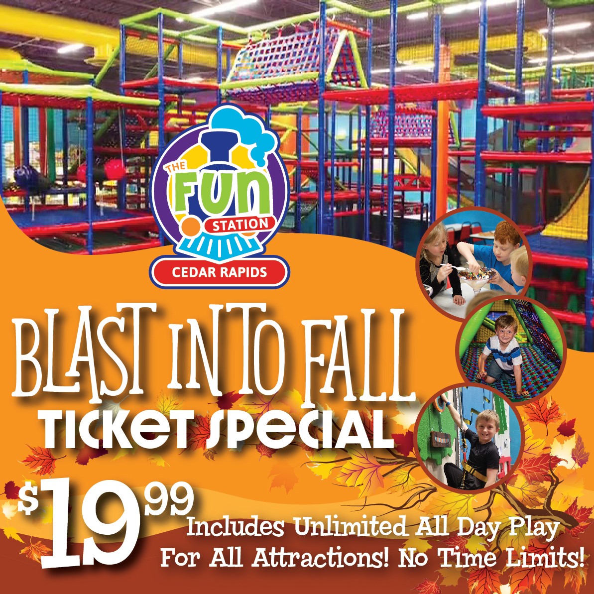 The Fun Station Cedar Rapids Food Fun Family Birthday Parties